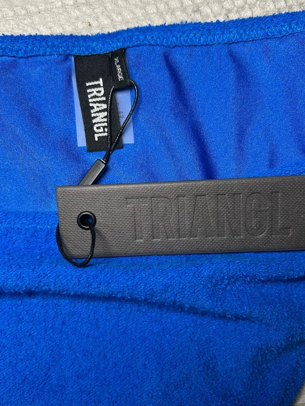 Triangl Terry Cloth Royal Blue Bikini Bottom NWT